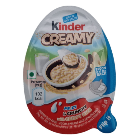 Dulciuri - Kinder Creamy Milky and Crunchy 19g