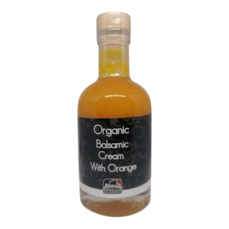 Condimente si ceaiuri - Crema de otet balsamic cu portocale BIO Ophellia, sticla 200ml