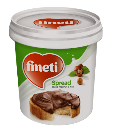 Dulciuri - Crema tartinabila Fineti cu cacao si alune 1kg