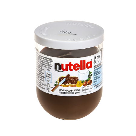 Creme tartinabile - Crema tartinabila Nutella 200g, borcan mic