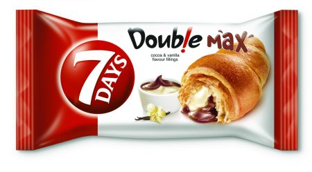 Dulciuri - Croissant 7Days Double Cacao si Vanilie 80g