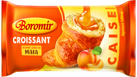 Dulciuri - Croissant Boromir cu caise 60g