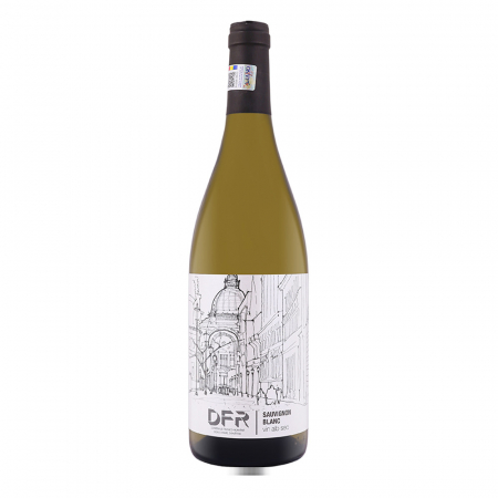 Vin Alb - Domeniile Franco Romane Sauvignon Blanc 0.75 L, vin alb sec, Dealu Mare