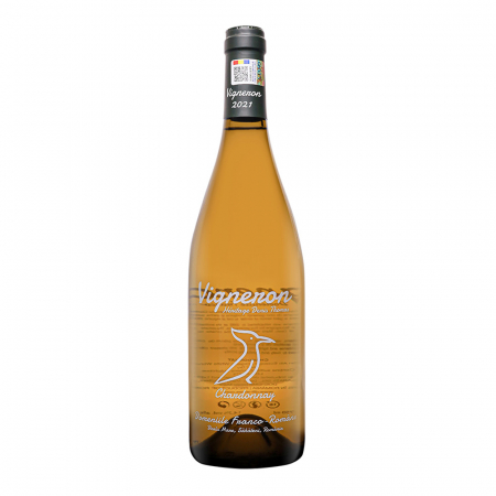 Vin Alb - Domeniile Franco Romane Vigneron Chardonnay 0.75 L, vin alb sec, Dealu Mare