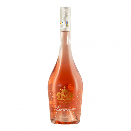 Vin - Domeniile Vinju Mare Lumiere Rose Demidulce 0.75 L