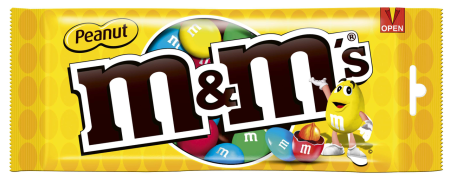 Ciocolata - Drajeuri M&M's Peanut 45g