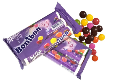 Ciocolata - Drajeuri Milka Bonibon Ciocolata cu Lapte, 24.3g