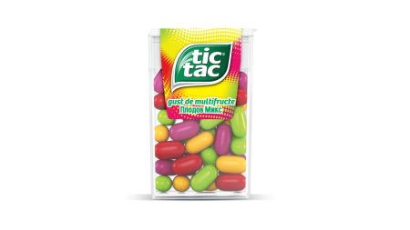 Bomboane si jeleuri - Drajeuri Tic Tac Fruity Mix 18g
