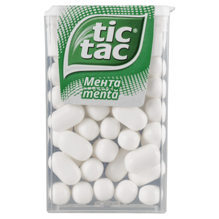Bomboane si jeleuri - Drajeuri Tic Tac Mint 18g