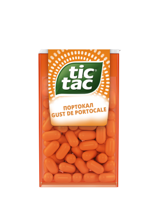 Bomboane si jeleuri - Drajeuri Tic Tac Orange 54g