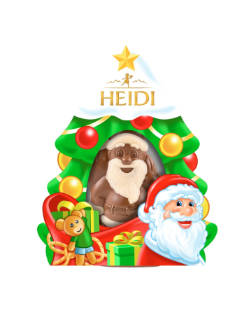 Dulciuri - Figurina Heidi Mos Craciun Ciocolata cu Lapte, 20g