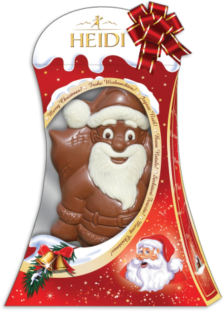 Dulciuri - Figurina Heidi Mos Craciun Ciocolata cu Lapte, 70g
