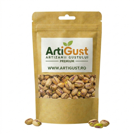 Nuci, seminte si fructe uscate - Fistic copt in coaja cu sare ArtiGust, 150g