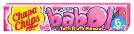 Bomboane si jeleuri - Guma de mestecat Big Babol Fructe 27.6g