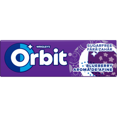 Bomboane si jeleuri - Guma de mestecat Orbit Afine 14g