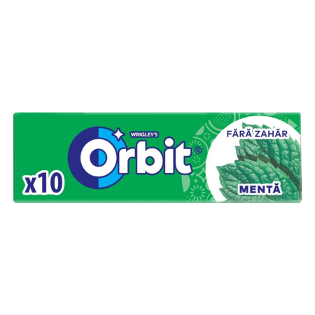 Bomboane si jeleuri - Guma de mestecat Orbit Professional Spearmint 14g