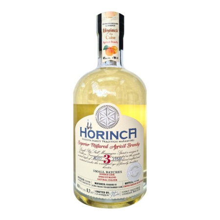 Bauturi Spirtoase - Horinca de caise La Horincie Gogota , Superioara maturata 3 ani , 0.7L