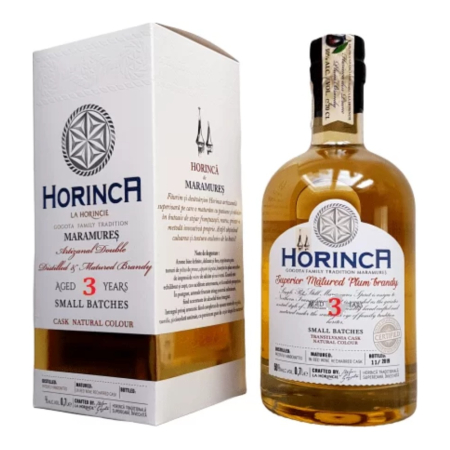 Bauturi Spirtoase - Horinca de prune La Horincie Gogota , Superioara maturata 3 ani , 0.7L