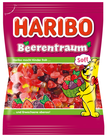 Bomboane si jeleuri - Jeleuri Haribo Fructe de Padure 100g