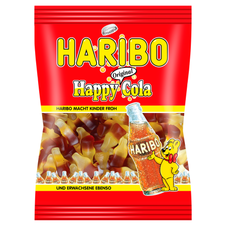 Bomboane si jeleuri - Jeleuri Haribo Happy Cola 100g