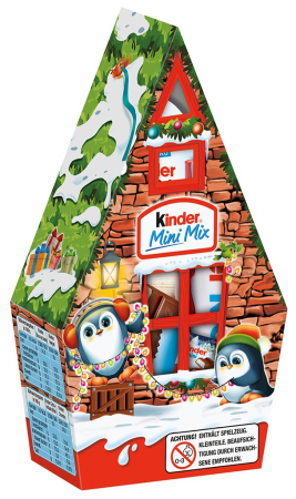 Cadouri si sezon - Kinder Casuta Mini Mix, 76g