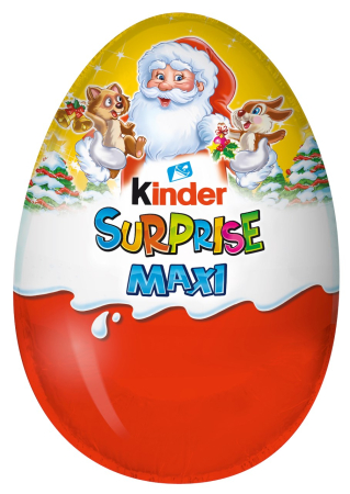 Cadouri si sezon - Kinder Maxi Surprise Baieti, 100g