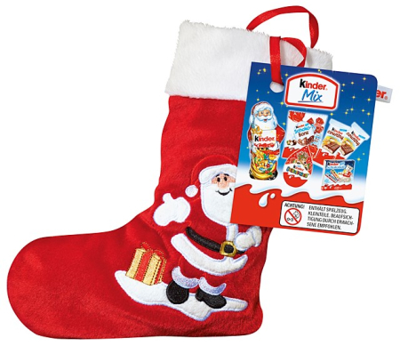 Cadouri si sezon - Kinder Soseta Mix Ciocolatele, 219g