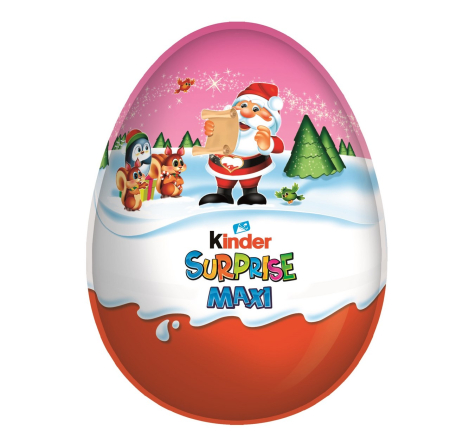 Cadouri si sezon - Kinder Surprise Maxi Lei, 220g