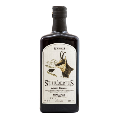 Lichior - Lichior amar Bordiga Amaro Riserva St. Hubertus, 0.7L, Italia