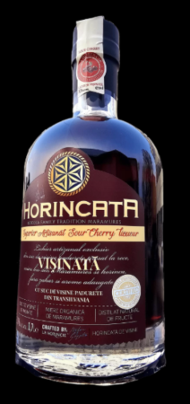 Bauturi Spirtoase - Lichior de visine La Horincie Gogota , Horincata Visinata superioara cu miere , 0.7L