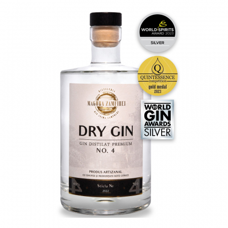 Bauturi Spirtoase - Magura Zamfirei Dry Gin No.4 0.7L