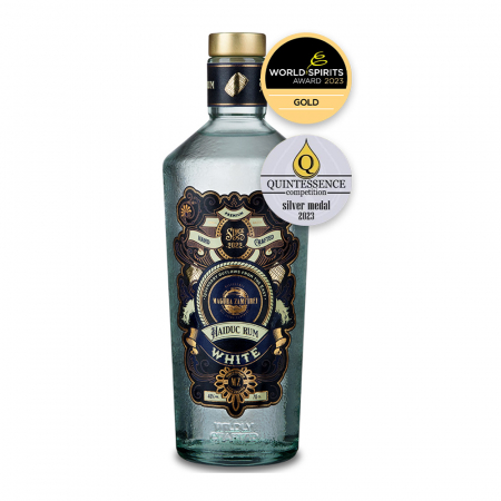 Bauturi Spirtoase - Magura Zamfirei Haiduc White Rum 40% 0.7L