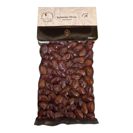 Masline - Masline Kalamata in saramura Eliada, punga 250g