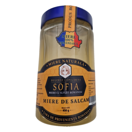 Miere - Miere de salcam Sofia 450g, borcan