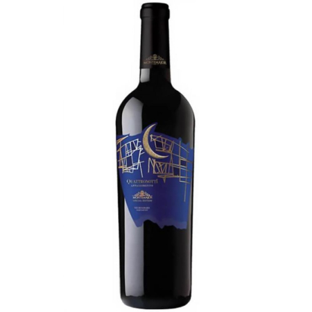 Vin - Vin rosu sec Montemajor Quattronotti Appassimento Negroamaro , 0.75L