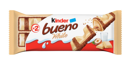 Ciocolata - Napolitana Kinder Bueno White, 39g