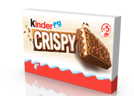 Ciocolata - Napolitana Kinder Crispy, 34g