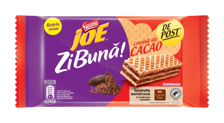 Biscuiti si prajituri - Napolitane Joe Zi Buna Cacao de Post 117g
