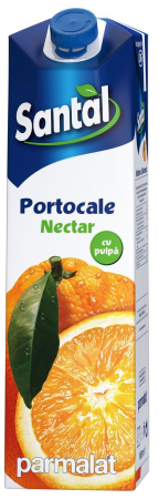 Bauturi necarbogazoase - Nectar Santal Portocale 50%, cutie 1L