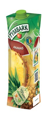 Bauturi necarbogazoase - Nectar Tymbark Ananas, cutie 1L