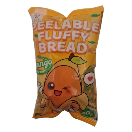 Dulciuri - Paine pufoasa Peelable Fluffy Bread Mango 50g