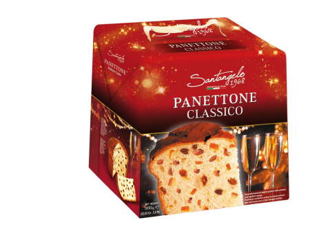 Panettone - Panettone Santangelo Classico in Cutie, 500g