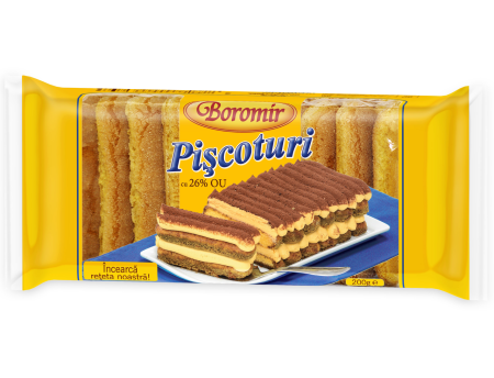 Biscuiti si prajituri - Piscoturi Boromir 200g