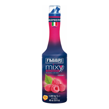 Siropuri si Piureuri - Piure de fructe Fabbri Zmeura, 1L