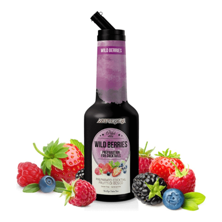 Siropuri si Piureuri - Piure de fructe Naturera Fructe de padure, 0.75L