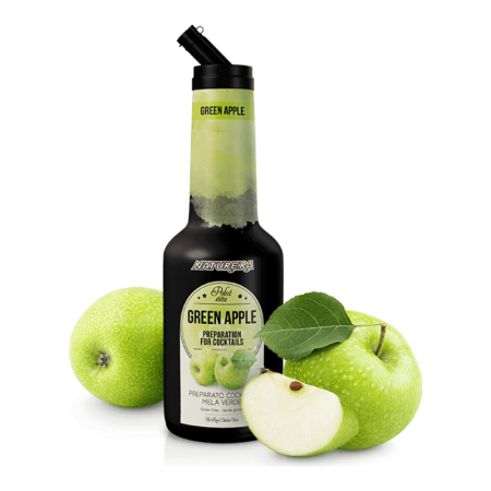 Siropuri si Piureuri - Piure de fructe Naturera Mar verde, 0.75L