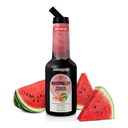 Siropuri si Piureuri - Piure de fructe Naturera Pepene rosu, 0.75L