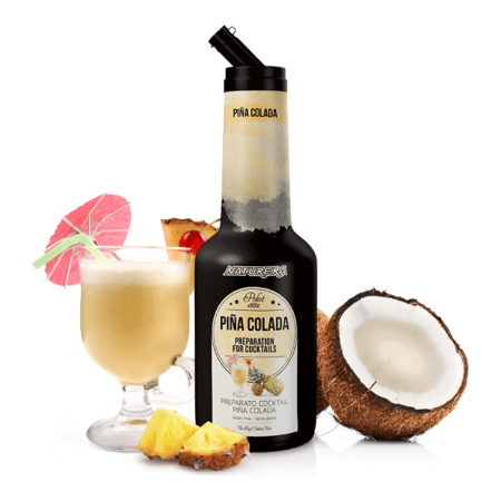 Siropuri si Piureuri - Piure de fructe Naturera Pina Colada, 0.75L