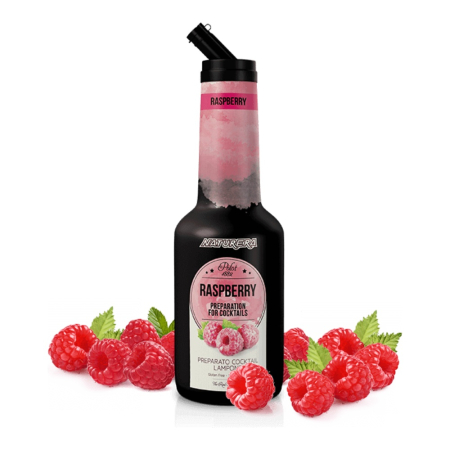 Siropuri si Piureuri - Piure de fructe Naturera Zmeura, 0.75L