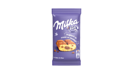 Biscuiti si prajituri - Prajitura Milka Cake & Choc cu Crema de Ciocolata, 35g